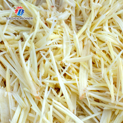 Electric Garlic Processing Machine Automatic Bamboo Shoot Papaya Shredder