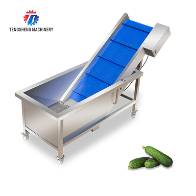 2pcs/Min Industrial Vegetable Processing Machine Automatic Elevator Food Conveying