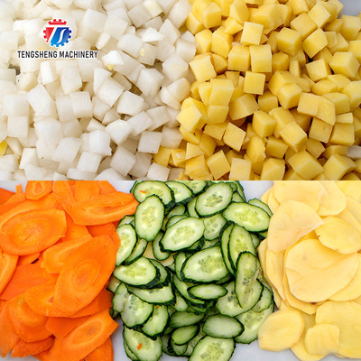 Crumbling Homogenization Industrial Fruit Slicing Machine Vegetable Papaya Tengsheng