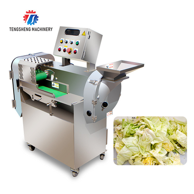 2.25kw 1000kg/hMulti-function vegetable cutter Double head vegetable cutter cabbage, potato, onion, ginger and garlic