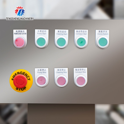 2.6KW Multi-functional fruit and vegetable bubble cleaning machine bubble cleaning machine equipment