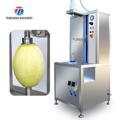 1.0KW 120KG Automatic rotary pineapple and watermelon peeler multifunction peeling and planing