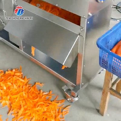 Automatic Stainless Steel Carrot Peeling Machine 0.1kw Food Processing Line