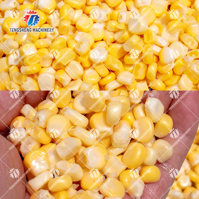 Electric Sweet Corn Thresher Machine Shucker Shelling Stainless Steel
