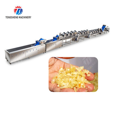 Orange Potato  Potatoes round tuber crops Carrots and longitudinal root vegetables Onions Cabbage varieties Fruiting veget Large-scale fruit and vegetable washing drying and cutting production line