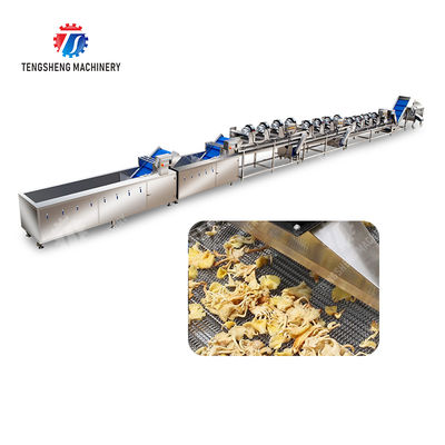 Orange Potato  Potatoes round tuber crops Carrots and longitudinal root vegetables Onions Cabbage varieties Fruiting veget Large-scale fruit and vegetable washing drying and cutting production line