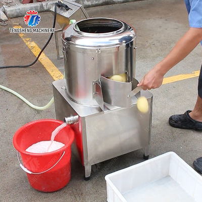 Potato peeling machine Potatoes and round tuber crops Ginger Taro Sweet potato Yam processing production Machine