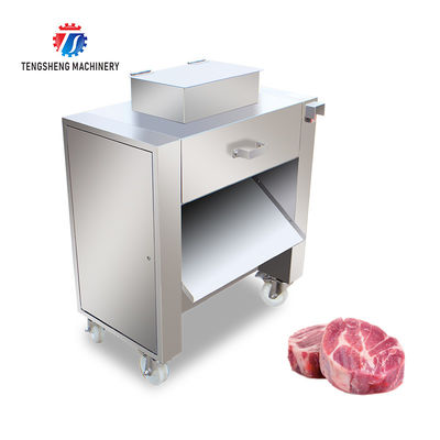 380V 2.2KW Canteen fresh meat slicing machine chicken neck duck neck slicing machine meat slicing machine