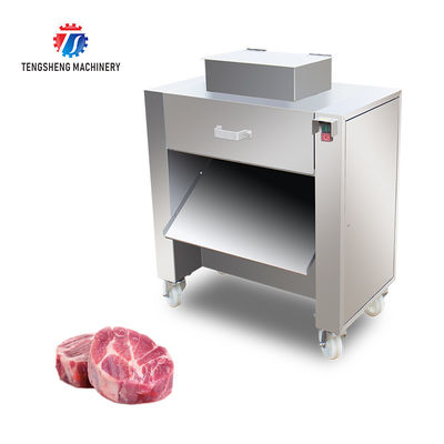 380V 2.2KW Canteen fresh meat slicing machine chicken neck duck neck slicing machine meat slicing machine