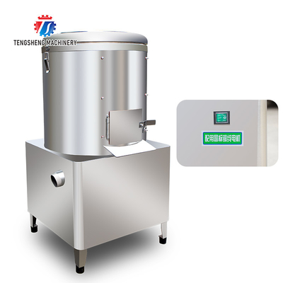 Desktop Fruit And Vegetable Peeler Machine Potato Barrel Peeling Equipment