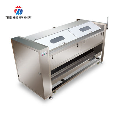 Wash Washer Washing Cleaning processing production Destoning Sealed Cover Type Peeling Machine Ginger Potato Carrot Taro Sweet potato Yam Saiko persimmon papaya horseshoe macadamia nut