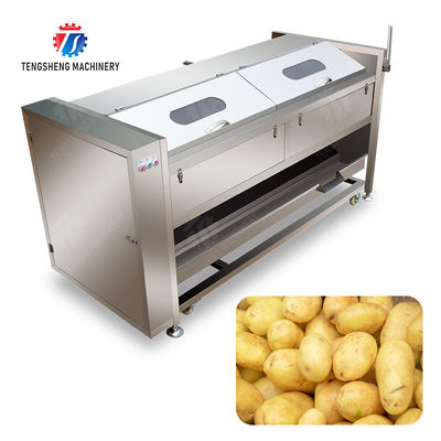 Wash Washer Washing Cleaning processing production Destoning Sealed Cover Type Peeling Machine Ginger Potato Carrot Taro Sweet potato Yam Saiko persimmon papaya horseshoe macadamia nut
