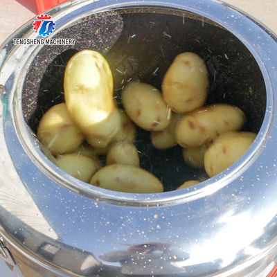 Potatoes and round tuber crops Ginger Potato Carrot Taro Sweet potato Potato peeling machine processing production